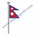 NEPAL GÖNDER BAYRAK 50x75 ( EBAT SEÇİNİZ ) NEPAL GÖNDER BAYRAK 50x75 ( EBAT SEÇİNİZ )